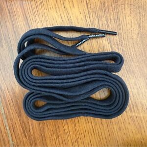 Tory Burch Black Shoelaces
